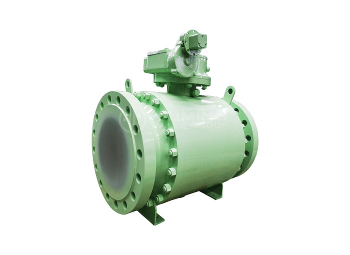 Side Entry Trunnion Ball Valve